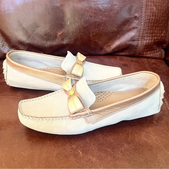 Cole Haan Women’s Genuine Suede Loafers Driving Moccasins Size 8 - Picture 1 of 16